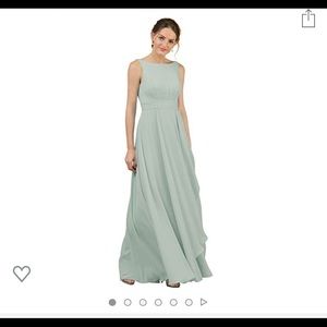Sage green prom/bridesmaid dress